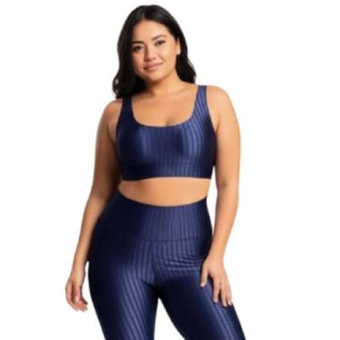 Imagem de Top Fitness Plus Size New Zig 3D Plus Size Bella Fiore Com Bojo Removí