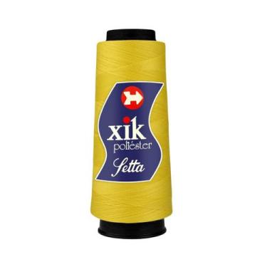 Imagem de Linha para costura setta xik 120 poliéster 2000 jardas - cor 0010 à 01