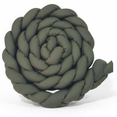 Imagem de Trança Protetora Lateral de Berço Americano 1,30 metros - Carinha de A