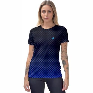 Imagem de Blusa Academia Feminina Camiseta Caminhada Fitness Funcional Ciclismo 