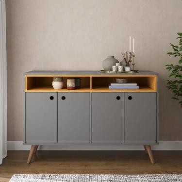 Imagem de Aparador Sala De Estar Buffet Cantinho Do Café Cozinha Armário - Milão