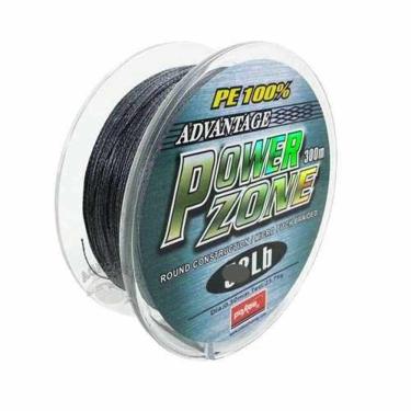 Imagem de Linha de Pesca Multifilamento Power Zone 300m 0,14mm Cinza 18lbs