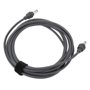Imagem de Cabo de Alimentação DC Via Satélite, Resistente à água IP68, Fio 20AWG, Uso Interno e Externo, PVC, Cobre Puro, Substituição de Cabo de Extensão para Conexão Perfeita (5m/16,4 pés)