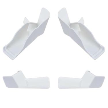 Imagem de DBEIXIWEI Conector extensor de drenagem de água da chuva com bico de calha para trailers, 4 peças