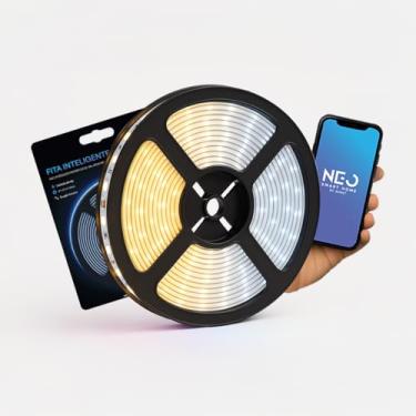 Imagem de Avant Neo Fita LED Smart Wi-Fi 5 Metros 5W, CCT (2700K-6500K) Bivolt, Dimerizável, Compatível com Alexa, Google Home e Tuya
