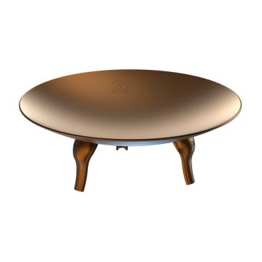 Imagem de Lareira Braseiro Jardim de Ferro Externa Envelhecido 100cm