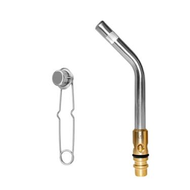 Imagem de JZWELD Ponta de tocha de acetileno a ar A-11 7/40.6 cm com ponta de tocha manual TURBOTORCH 0386-0104 para alças PLF-A5 ou G-4, solda macia de 3,5 a 7,6 cm, brasagem prateada de 7/8 a 1-5/20.3 cm
