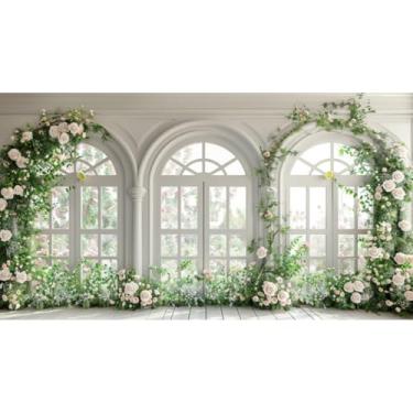 Imagem de FUNDO FOTOGRÁFICO TECIDO SUBLIMADO NOIVADOS CASAMENTOS FLORAL CENARIO (3,00m (L) X 2,00m (A),5)