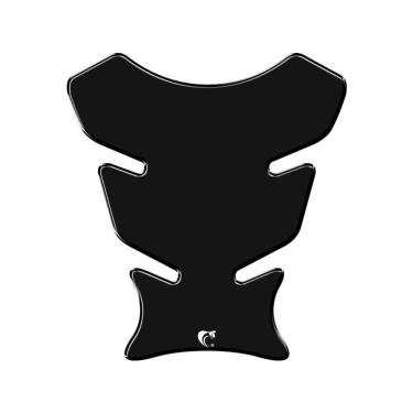 Imagem de Adesivo Protetor De Tanque Moto Honda Yamaha Preto Liso Preto
