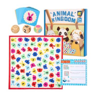 Imagem de Bohany Jogo De Tabuleiro Reversi,36 Peças Brinquedo de Treino Multijogador,Xadrez Animal com Aplauso e Virada - para Adultos Crianças Meninos Jardim de Infância Pré-escolar Casa Escola Reunião