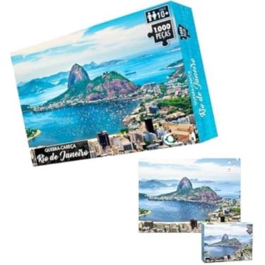 Imagem de Quebra-Cabeça Rio de Janeiro, Vista do Pão de Açúcar, 1000 Peças, Puzzle Paisagem Brasileira