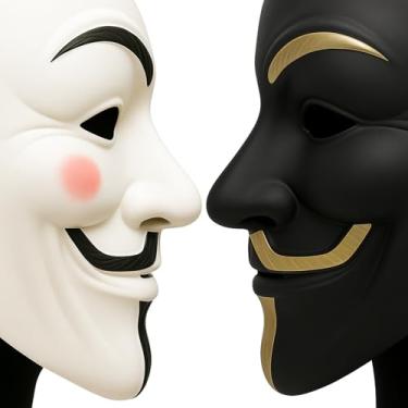 Imagem de Primary Shipments Premium Hacker Style Mask – Durable & Professional Design – PZ9 Spy Ninjas & Project Zorgo Inspired (White & Black)