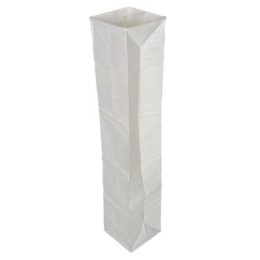 Imagem de TOPPERFUN Capa de substituição de abajur de chão de papel dobrável para lâmpadas em pé na sala de estar, quarto e escritório, acessório de iluminação decorativa exclusivo