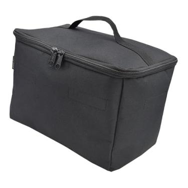 Imagem de YIJU Saco para bolas de tênis, cesto coletor de pickleball com alça de transporte, recipiente coletor para bolas.