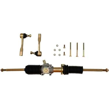 Imagem de SHULIY Conjunto de cremalheira e pinhão da caixa de engrenagens de direção 1824259 Substituição para Polaris RZR 900 50 55 polegadas UTV 2015-2025