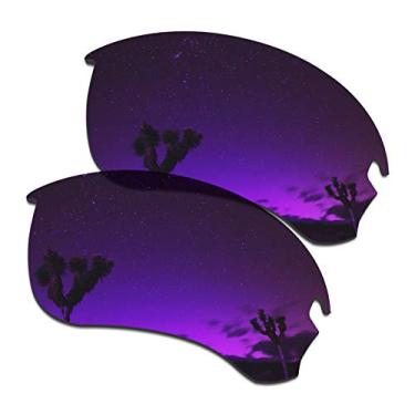 Imagem de Lentes de substituição masculinas SmartVLT para óculos de sol Oakley Flak Draft OO9364 - Mais opções, Plasma Purple, One Size