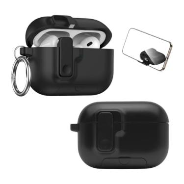 Imagem de Capa Protetora Urban Nerdcase Compatível com AirPods Pro 3, Silicone Preta