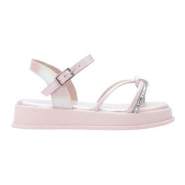 Imagem de Sandália Papete Casual Infantil Menina Sua Cia Mini 9172.51910 Rosa-Feminino
