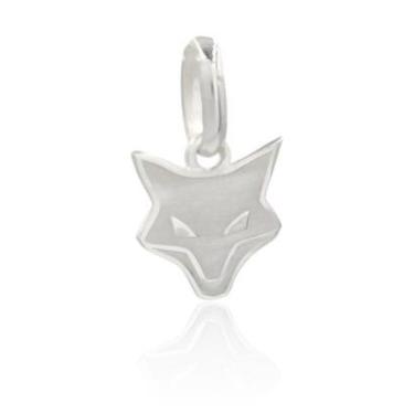 Imagem de Pingente Cruzeiro Oficial Mascote Raposão 1cm em Prata 925 Legítima-Unissex