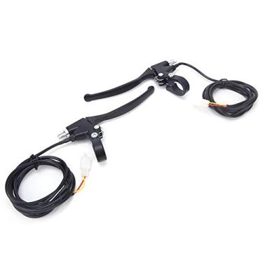 Imagem de HUIOP Alavanca de Freio de Bicicleta Elétrica, Freio Alça Liga Alumínio para Scooter, Liberação Rápida, Leve, Resistente, Inclui um par Alavanca Alça,