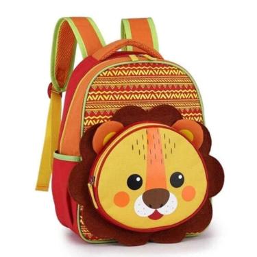 Imagem de Mochila Escolar Infantil In2414mp Leão - Nova Rio