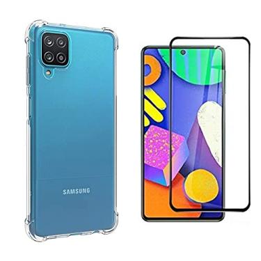 Imagem de Kit Capa Capinha Para Samsung Galaxy M62 Tela de 6.7 Case Air Anti Impacto Transparente + Pel�cula De Vidro Temperado 3d Full Cover (Transparente + Vidro 3d)