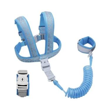 Imagem de Cinto De Segurança Antiperda Para Crianças De 1 a 6 Anos - NONE, Azul