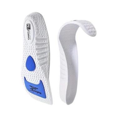 Imagem de Palmilhas Esportivas Elásticas Para Corrida Com Suporte De Arco, Absor