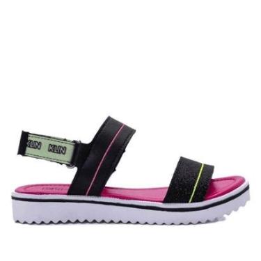 Imagem de Sandália Infantil Klin 420027 Preto/Pink-Feminino