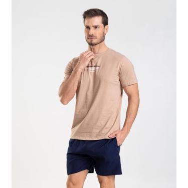 Imagem de Bermuda Masculina Lisa De Microfibra Long Bong Azul, P, Azul