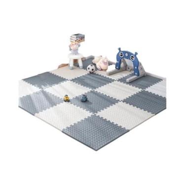 Imagem de Tapete De Atividades Para Bebês Em EVA Espesso, Carpete De Quebra-Cabe