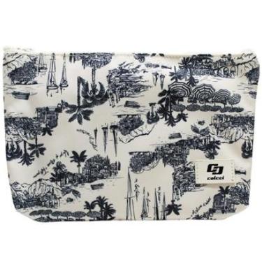 Imagem de Necessaire Colcci Essence Estampada Off White Feminina-Feminino