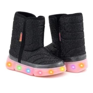 Imagem de Bota Novopé 50001395 2812 Led Infantil-Feminino