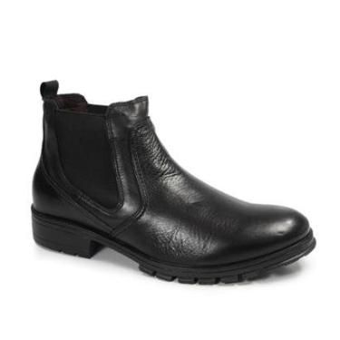 Imagem de Bota Chelsea Masculina Couro Rocker Elástico-Masculino
