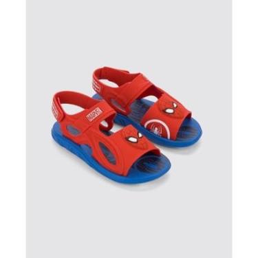 Imagem de Sandália Infantil Grendene Kids Marvel Power-Masculino