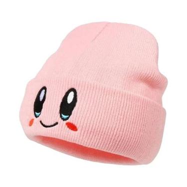 Imagem de Gorro De Tricô Com Bordado Em Cores Candy, Estilo Casual E À Prova De 