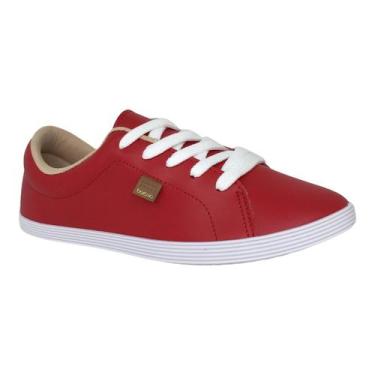 Imagem de Tênis Leve Oferta feminino Beira Rio, Vermelho, 36
