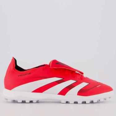 Imagem de Chuteira Adidas Predator League Society Vermelha, 44