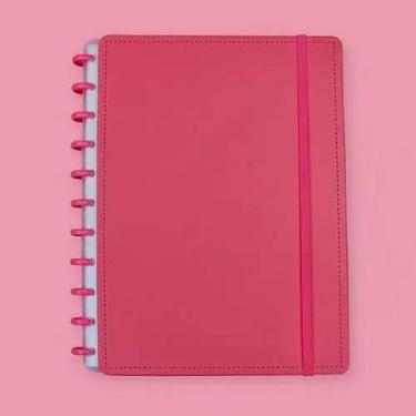 Imagem de Caderno De Disco Basic Colegial Capa Lisa 80 Folhas WINCY, Rosa