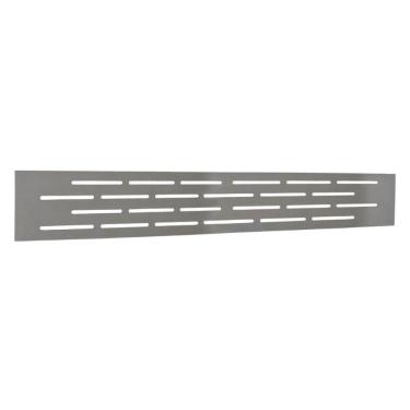 Imagem de Grade de Ventilação Forno Embutir Circulação Ar 60x7cm Inox Escovado Masutti Cozinha Planejada