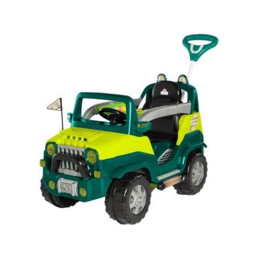 Imagem de Carrinho de Passeio Calesita Pedal Infantil Para Bebê Diipi, Verde, Di