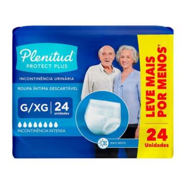 Imagem de Roupa Íntima Descartável Tam. G/XG Plenitud - Protect Plus 24 Unidades