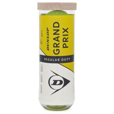 Imagem de Bola de Tênis Dunlop Grand Prix Regular Duty Saibro - Tubo com 3 Unida
