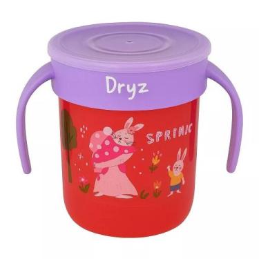 Imagem de Copo Infantil de Transição 360 - Dryz Antivazamento com Alça 200ml BPA