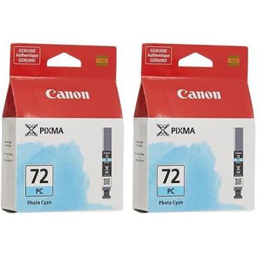 Imagem de Cartucho de tinta Canon PGI-72 Photo Cyan compatível PRO-10 x2