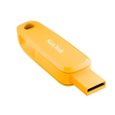 Imagem de Pen Drive 512GB SanDisk Phone Drive, USB-C/A 3.2 Gen 1, Amarelo - SDDD