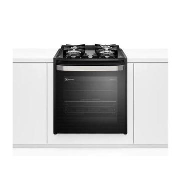 Imagem de Fogão de Embutir Electrolux Preto 4B FE4EP 127V, Preto, 110V