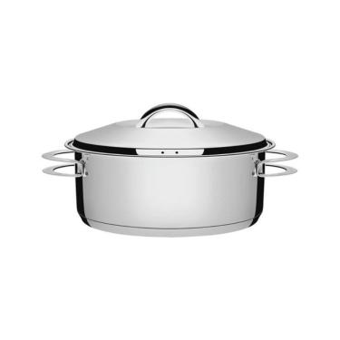 Imagem de Caçarola Rasa Aço Inox Solar Tramontina 2,9l 20cm 62503/200