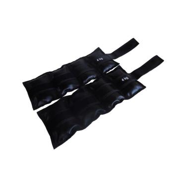 Imagem de Par de Caneleiras Tornozeleira Academia Ginástica 4,0kg