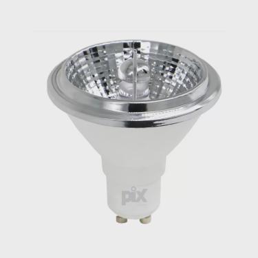 Imagem de Lâmpada Led Pix AR70 4,8W 24° GU10 Bivolt 2700K Luz Quente